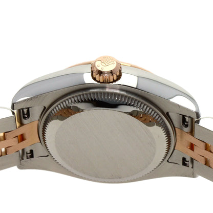 ROLEX ロレックス 179171G デイトジャスト 10P ダイヤモンド 腕時計 SS レディース 中古