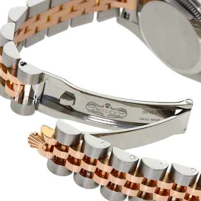 ROLEX ロレックス 179171G デイトジャスト 10P ダイヤモンド 腕時計 SS レディース 中古
