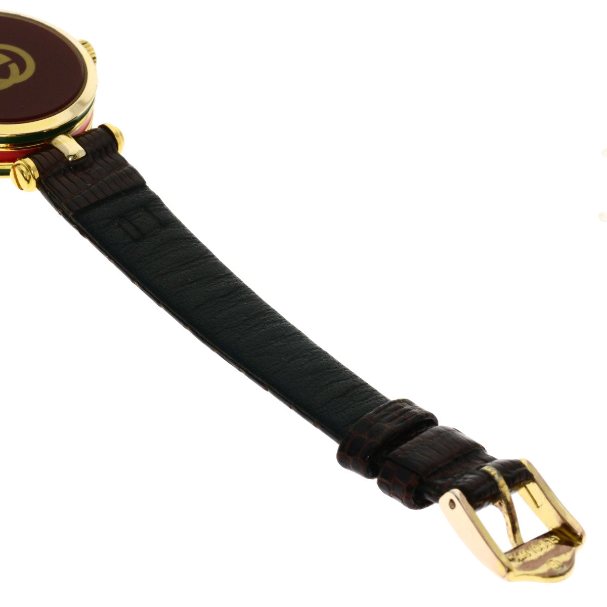 GUCCI グッチ シェリーライン 腕時計 GP レディース 中古
