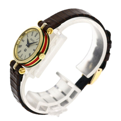GUCCI グッチ シェリーライン 腕時計 GP レディース 中古