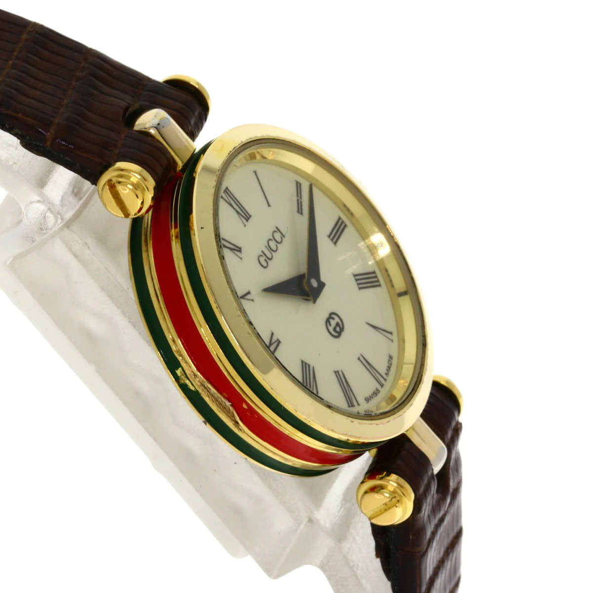 GUCCI グッチ シェリーライン 腕時計 GP レディース 中古