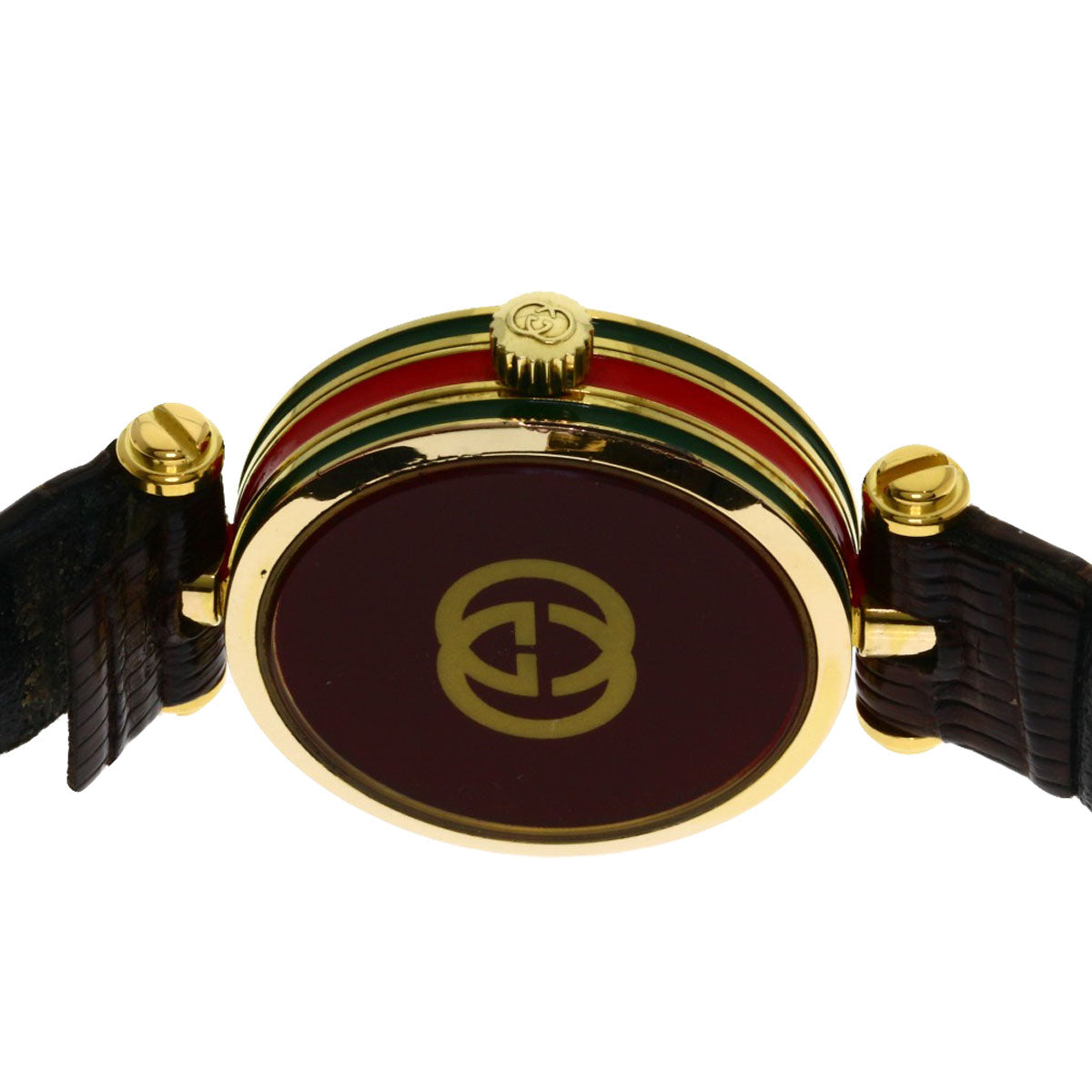 GUCCI グッチ シェリーライン 腕時計 GP レディース 中古