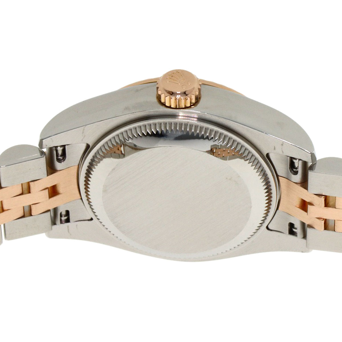 ROLEX ロレックス 179171G デイトジャスト 10P ダイヤモンド 腕時計 SS レディース 中古