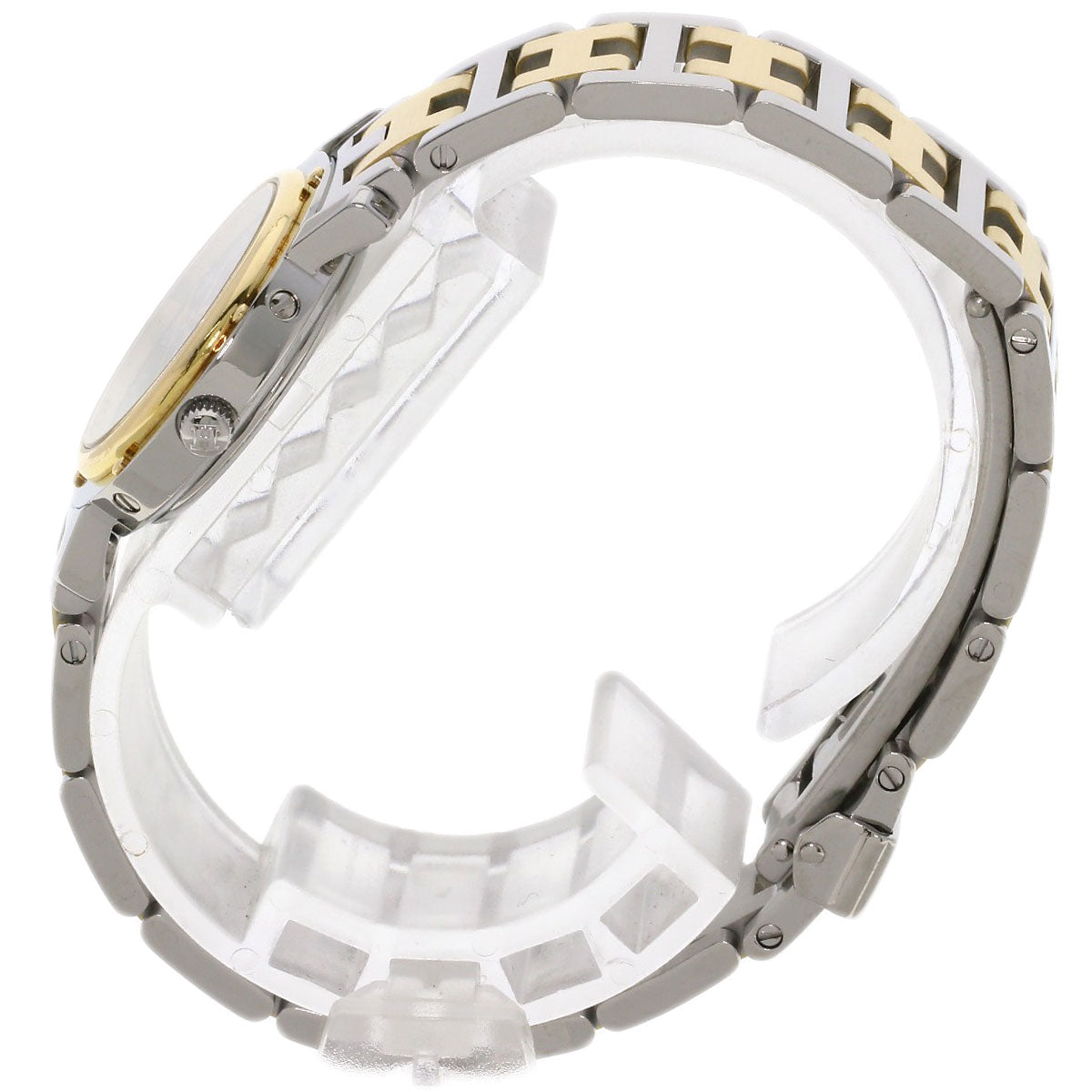 HERMES エルメス CL4.220 クリッパー 腕時計 SS レディース 中古
