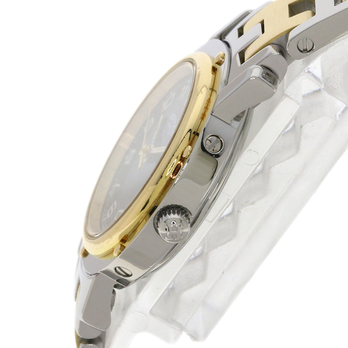 HERMES エルメス CL4.220 クリッパー 腕時計 SS レディース 中古