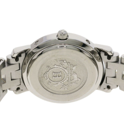 HERMES エルメス CL4.220 クリッパー 腕時計 SS レディース 中古