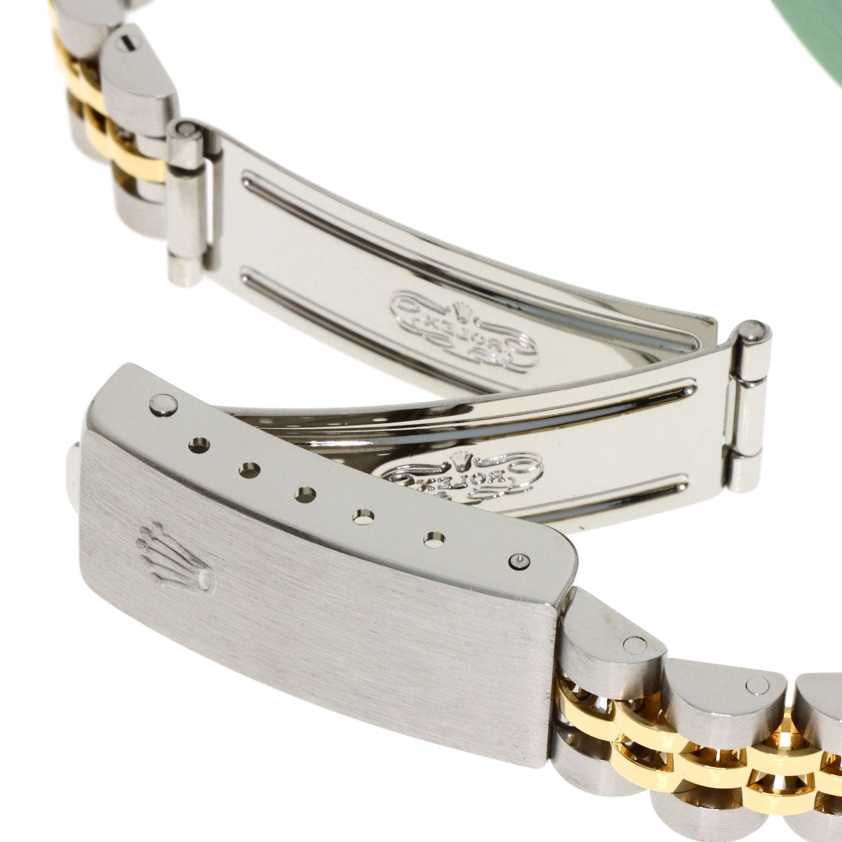 ROLEX ロレックス 69173G デイトジャスト 10P ダイヤモンド 腕時計 SS レディース 中古