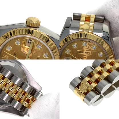 ロレックス 179173G デイトジャスト 10P ダイヤモンド 腕時計 中古 商品画像18