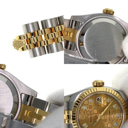 ロレックス 179173G デイトジャスト 10P ダイヤモンド 腕時計 中古 商品画像19