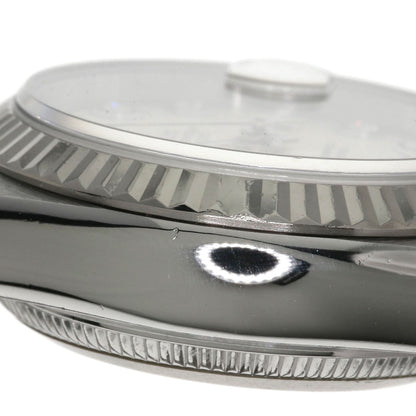 ROLEX ロレックス 69174G デイトジャスト 10P ダイヤモンド 腕時計 SS レディース 中古