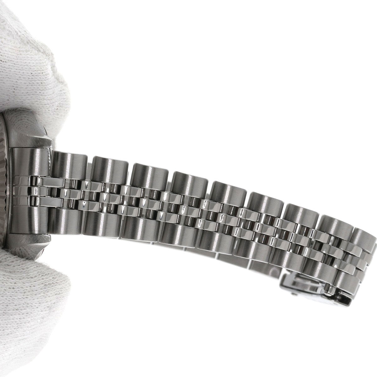 ROLEX ロレックス 69174G デイトジャスト 10P ダイヤモンド 腕時計 SS レディース 中古