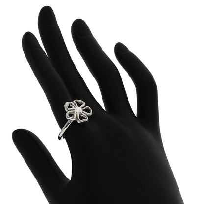 TIFFANY&Co. ティファニー オープンフラワー リング・指輪 SV レディース 中古
