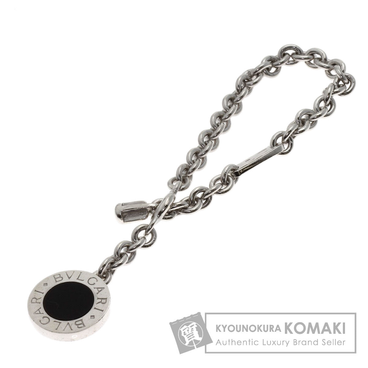 ブルガリ ブルガリブルガリ オニキス キーホルダー 中古 商品画像1
