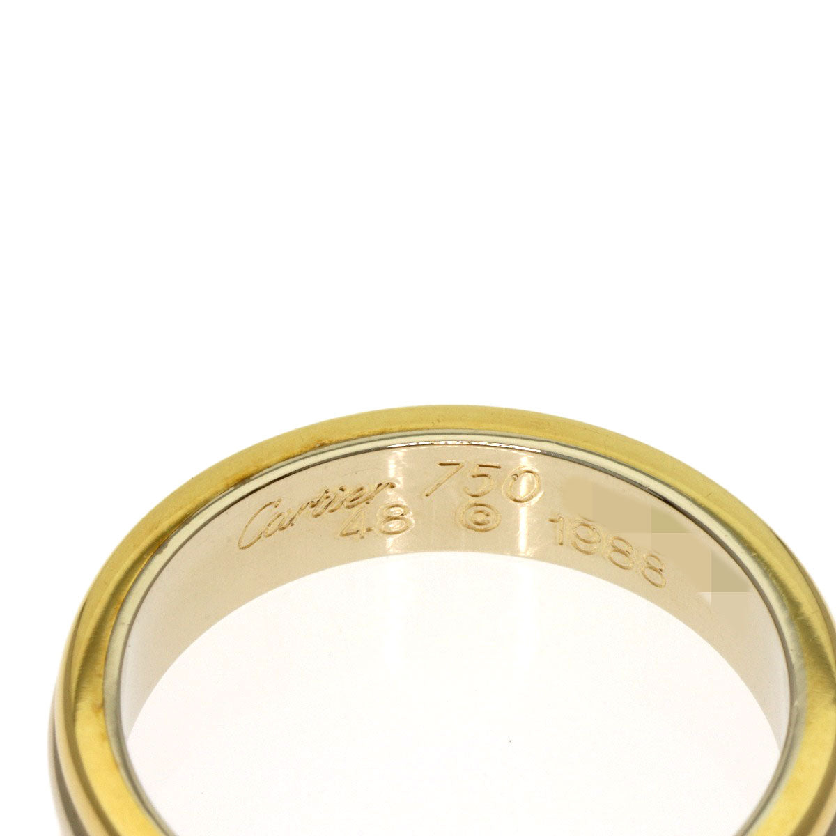 カルティエ スリーカラー #48 リング・指輪 中古 商品画像8