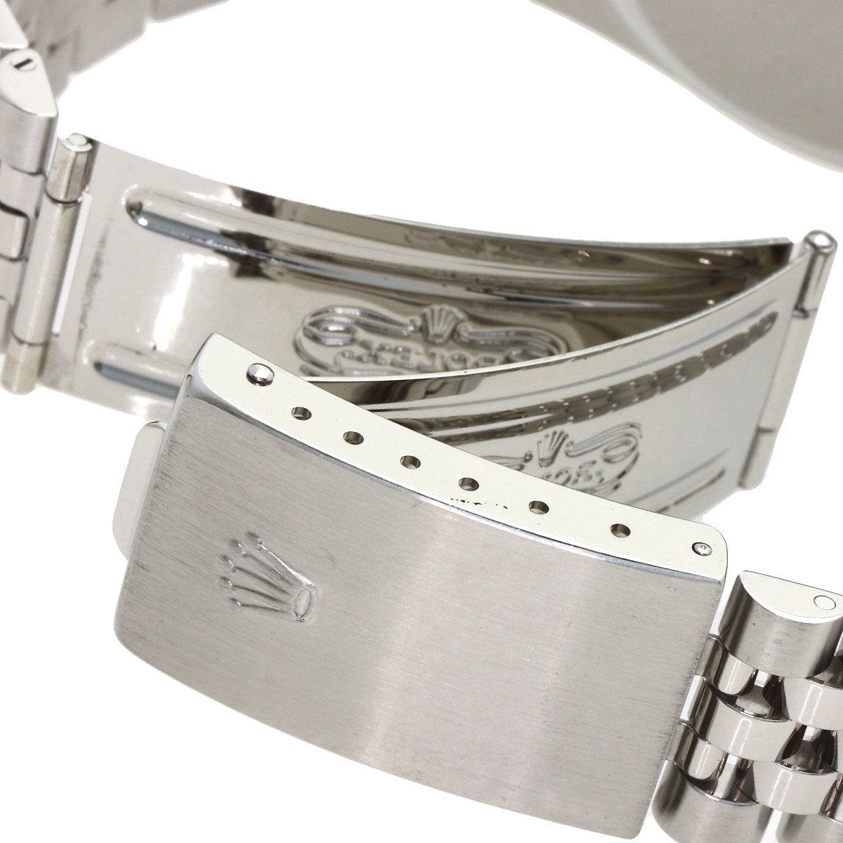 ROLEX ロレックス 16234G デイトジャスト 10P ダイヤモンド 腕時計 SS メンズ 中古