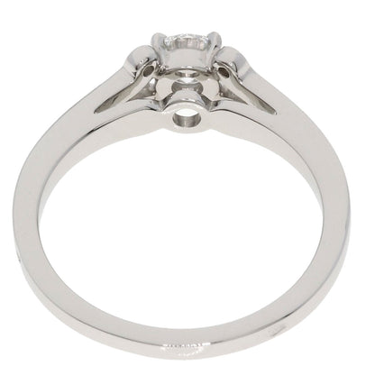 CARTIER カルティエ バレリーナ ソリテール ブリリアントカット ダイヤモンド #50 E-VS1-EX リング・指輪 PT950 レディース 中古
