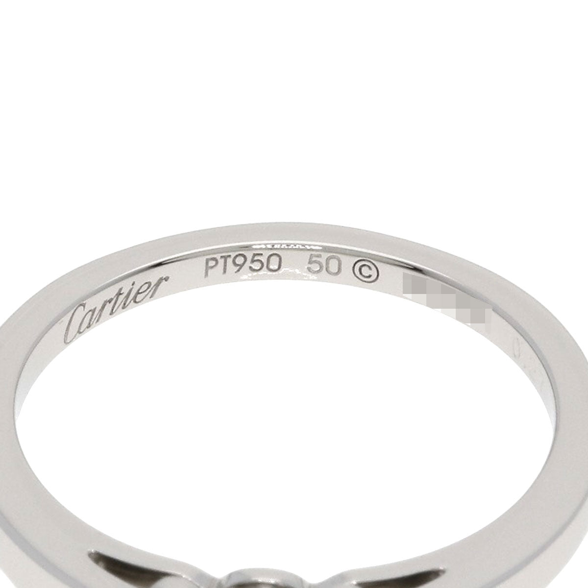 CARTIER カルティエ バレリーナ ソリテール ブリリアントカット ダイヤモンド #50 E-VS1-EX リング・指輪 PT950 レディース 中古
