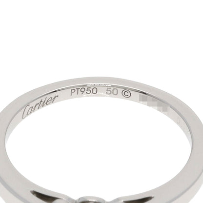 CARTIER カルティエ バレリーナ ソリテール ブリリアントカット ダイヤモンド #50 E-VS1-EX リング・指輪 PT950 レディース 中古
