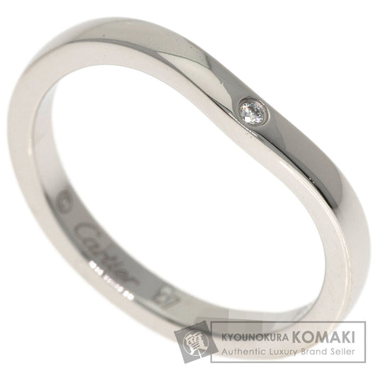 カルティエ バレリーナ カーブ 3P ダイヤモンド #47 リング・指輪 中古 商品画像1