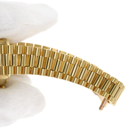 ROLEX ロレックス 69138G デイトジャスト 10P ダイヤモンド 腕時計 K18YG レディース 中古