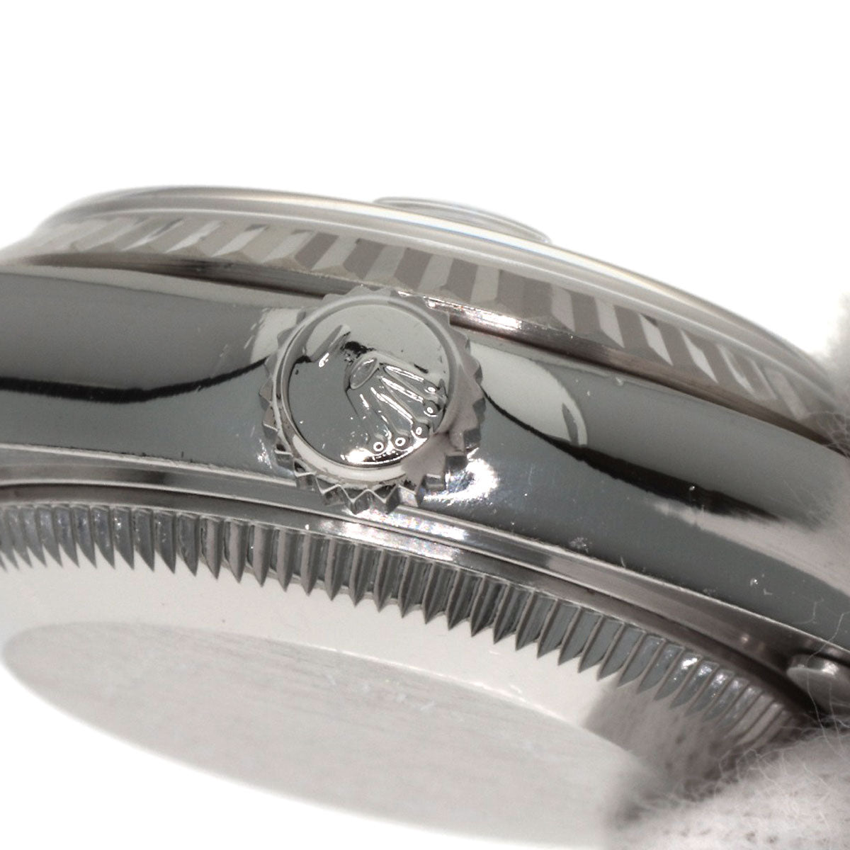 ROLEX ロレックス 69174G デイトジャスト 10P ダイヤモンド 腕時計 SS レディース 中古