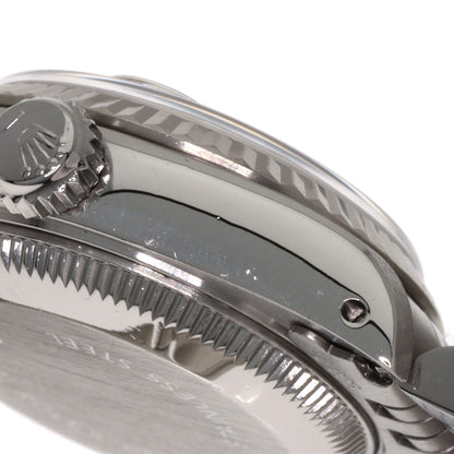 ROLEX ロレックス 69174G デイトジャスト 10P ダイヤモンド 腕時計 SS レディース 中古