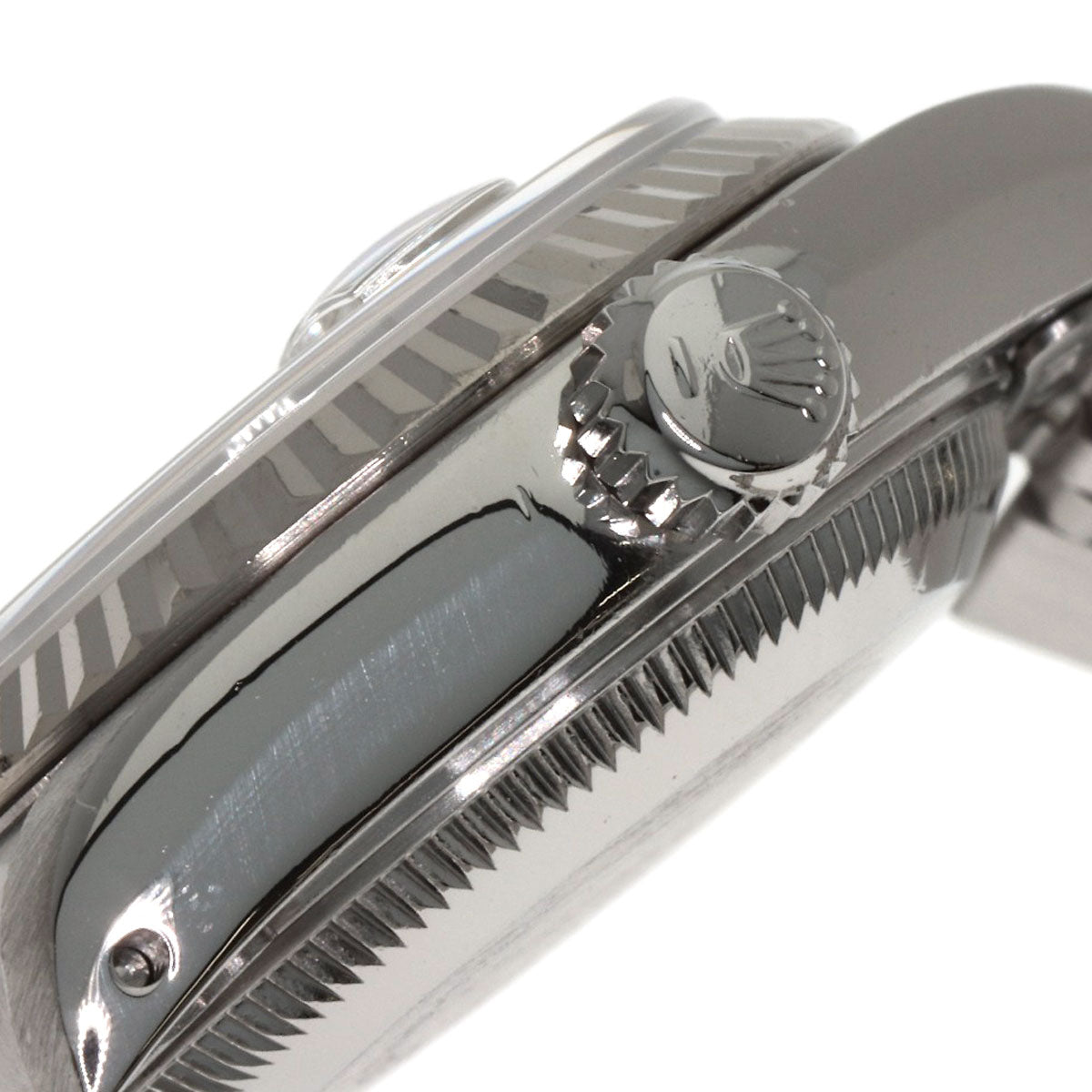 ROLEX ロレックス 69174G デイトジャスト 10P ダイヤモンド 腕時計 SS レディース 中古