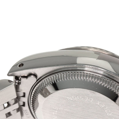 ROLEX ロレックス 69174G デイトジャスト 10P ダイヤモンド 腕時計 SS レディース 中古