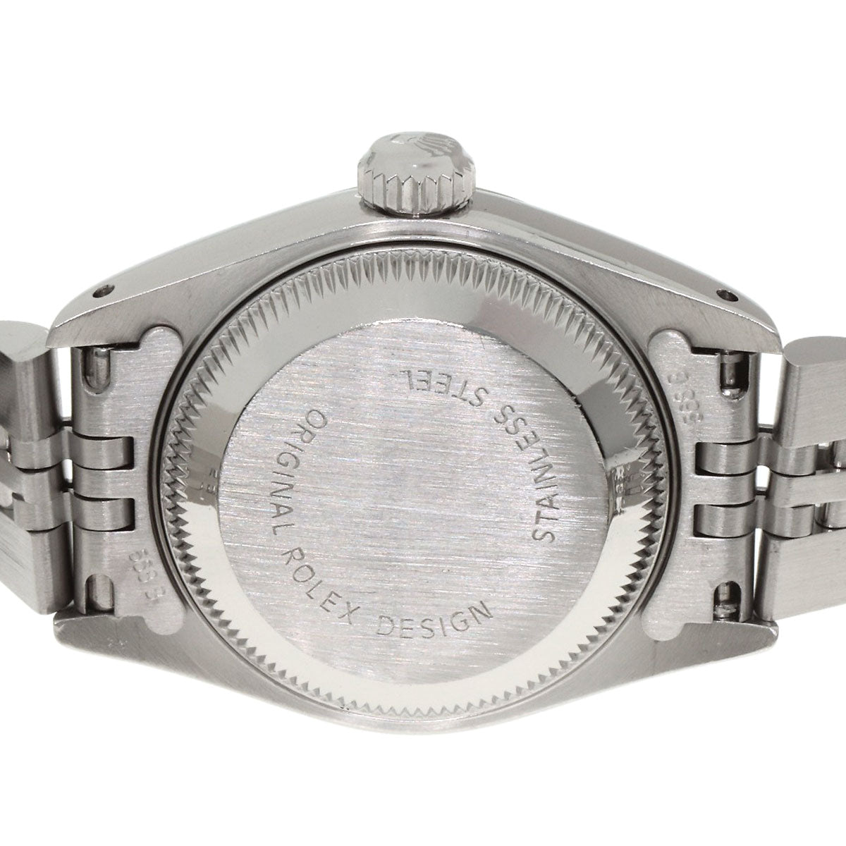 ROLEX ロレックス 69174G デイトジャスト 10P ダイヤモンド 腕時計 SS レディース 中古