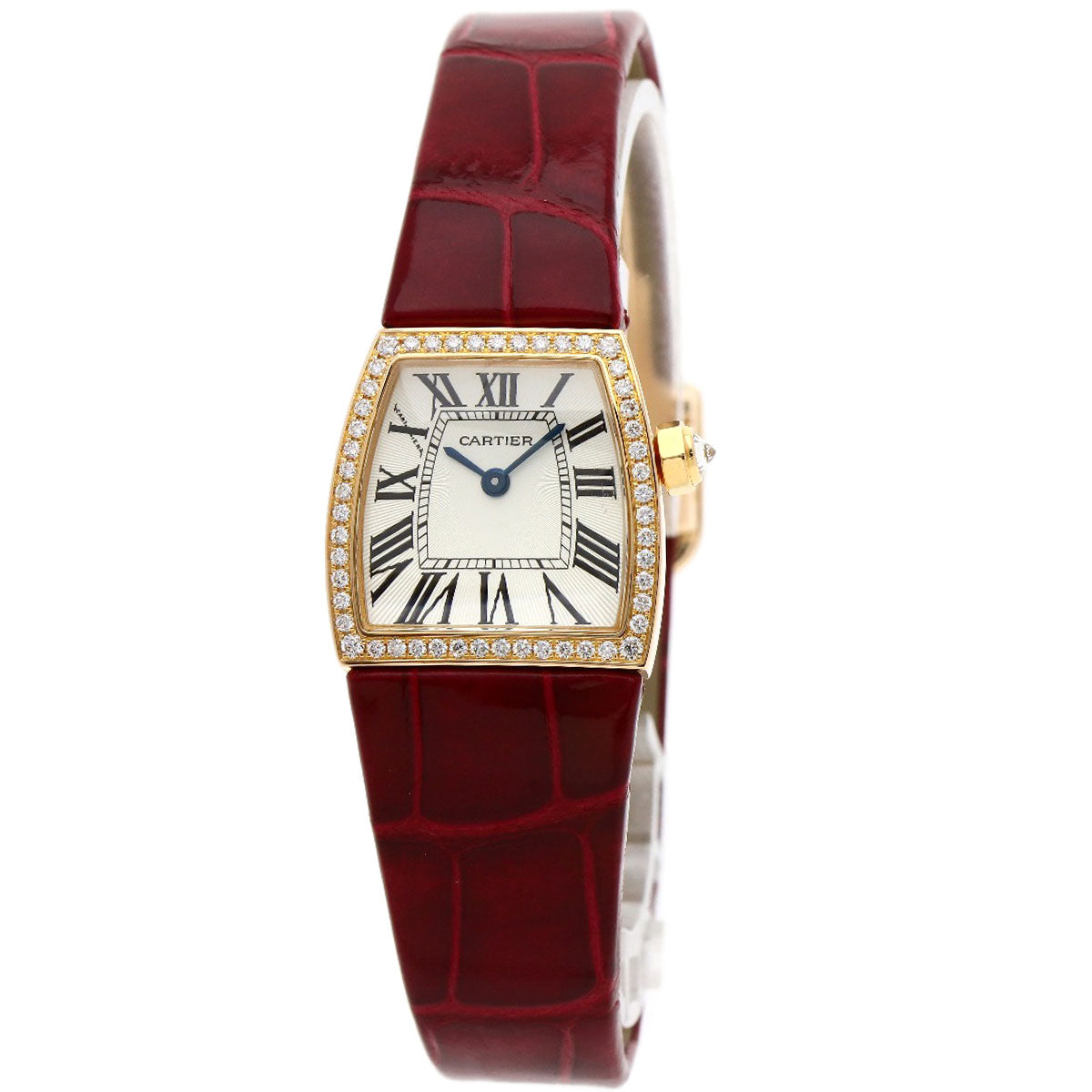 CARTIER カルティエ WE600651 ラドーニャ SM 腕時計 K18PG レディース 中古