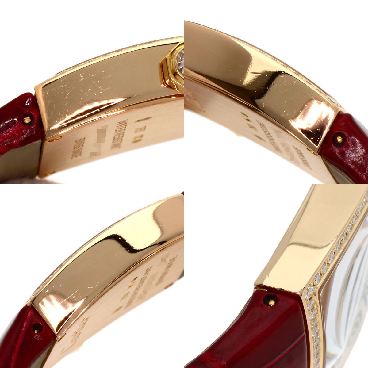 CARTIER カルティエ WE600651 ラドーニャ SM 腕時計 K18PG レディース 中古