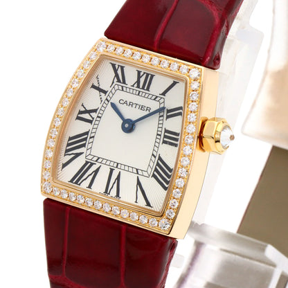 CARTIER カルティエ WE600651 ラドーニャ SM 腕時計 K18PG レディース 中古