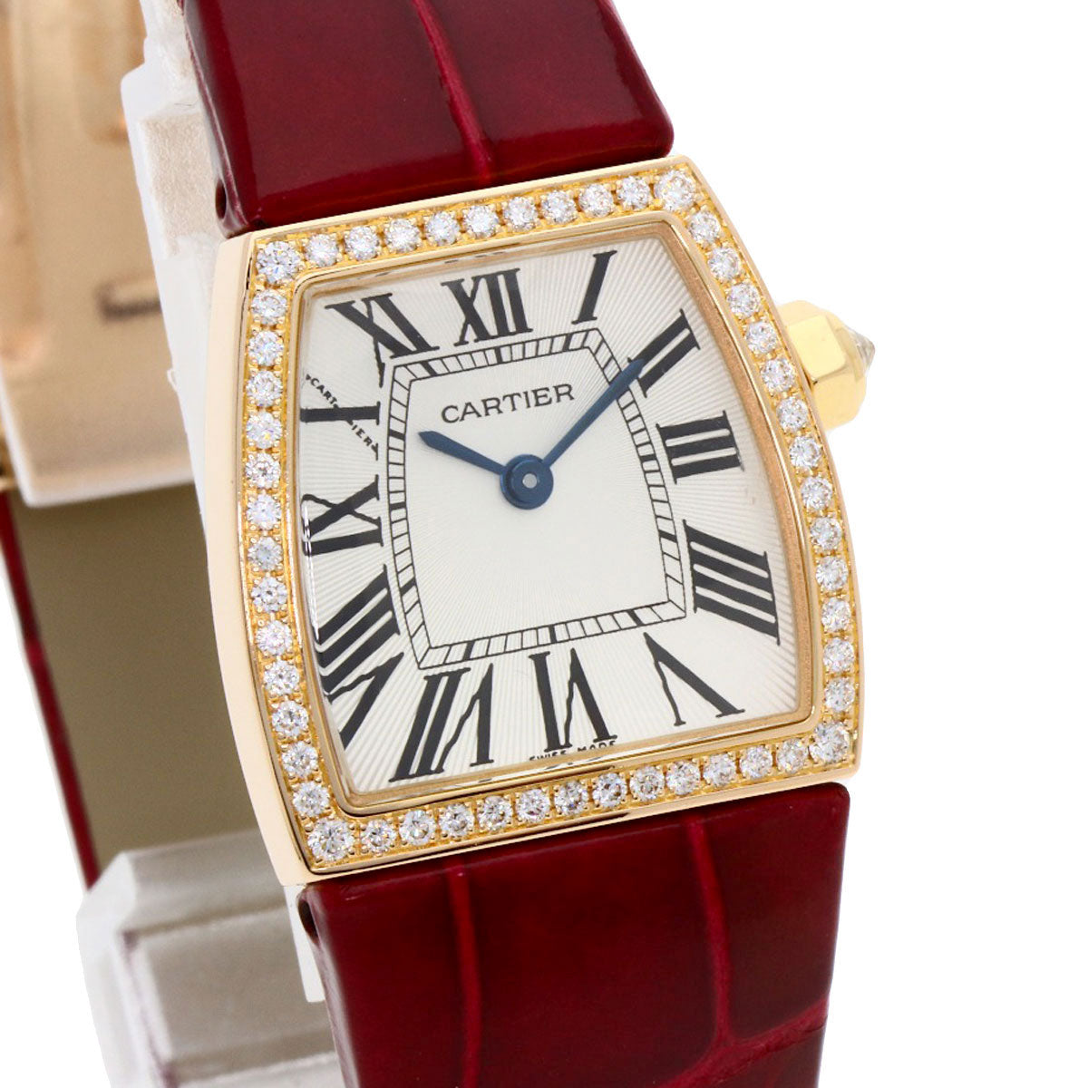 CARTIER カルティエ WE600651 ラドーニャ SM 腕時計 K18PG レディース 中古