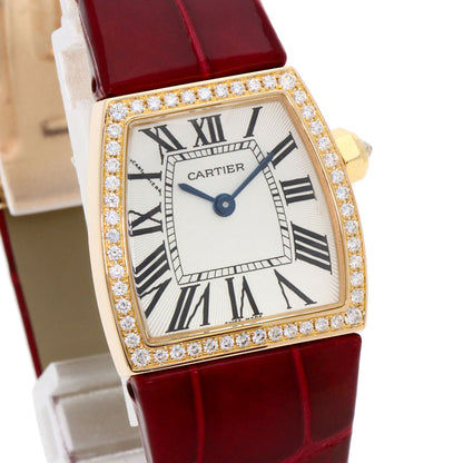 CARTIER カルティエ WE600651 ラドーニャ SM 腕時計 K18PG レディース 中古