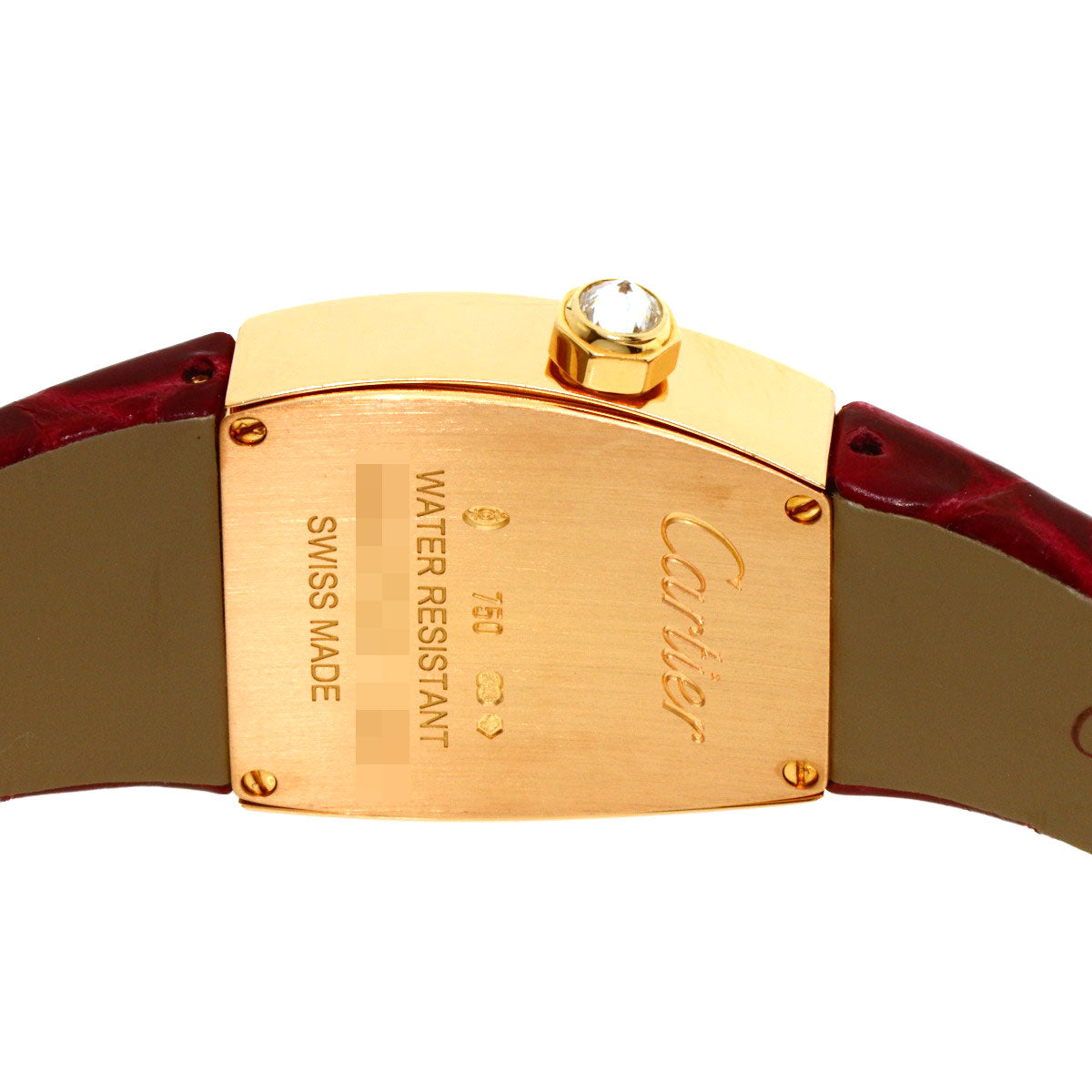CARTIER カルティエ WE600651 ラドーニャ SM 腕時計 K18PG レディース 中古