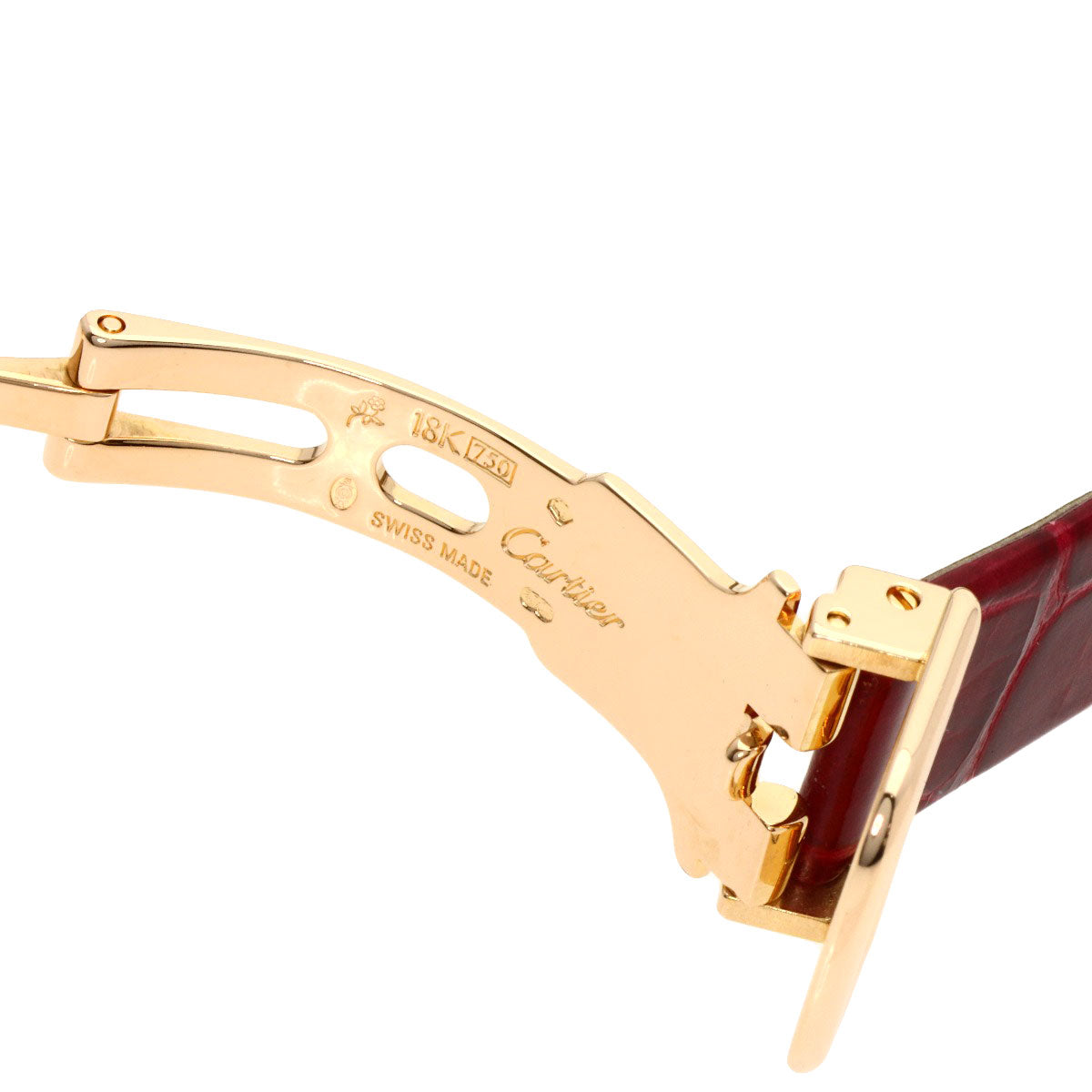 CARTIER カルティエ WE600651 ラドーニャ SM 腕時計 K18PG レディース 中古