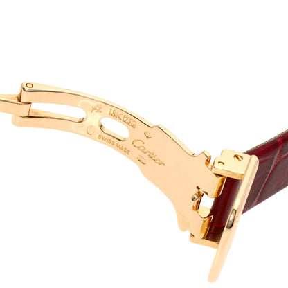 CARTIER カルティエ WE600651 ラドーニャ SM 腕時計 K18PG レディース 中古