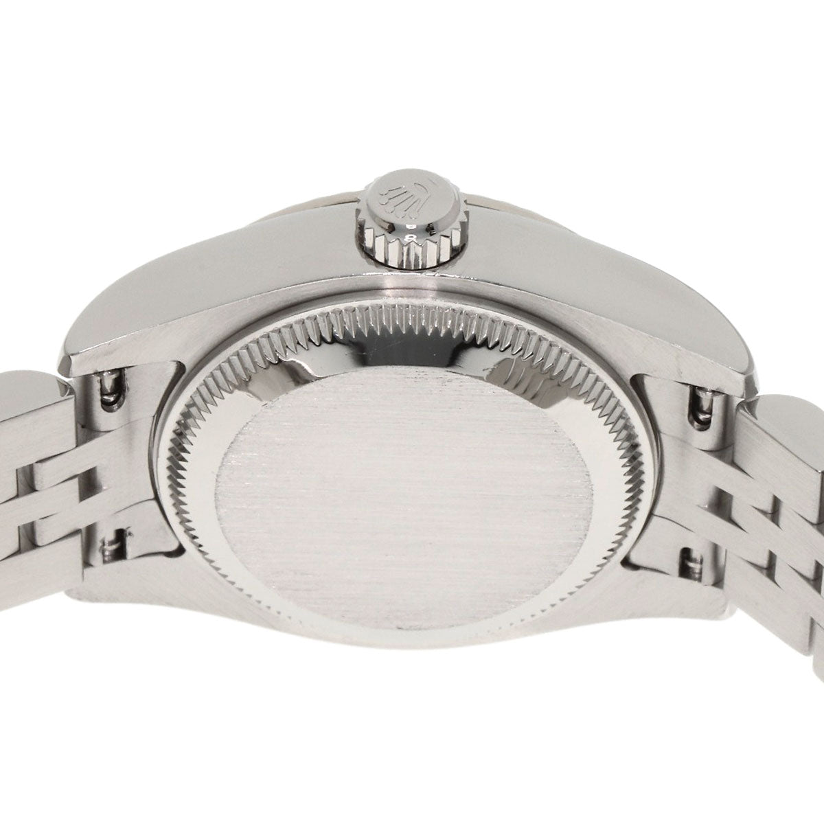 ROLEX ロレックス 179174G デイトジャスト 10P ダイヤモンド 腕時計 SS レディース 中古