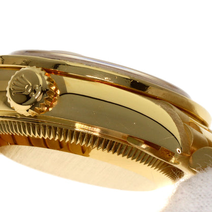ROLEX ロレックス 69068G デイトジャスト 10P ダイヤモンド 腕時計 K18YG レディース 中古