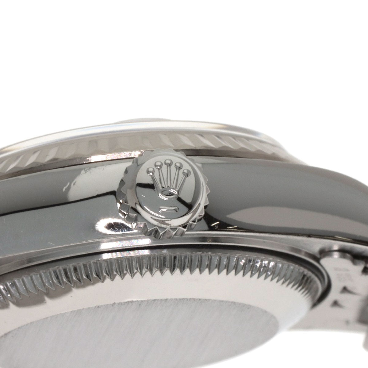 ROLEX ロレックス 79174NG デイトジャスト 10P ダイヤモンド 腕時計 SS レディース 中古