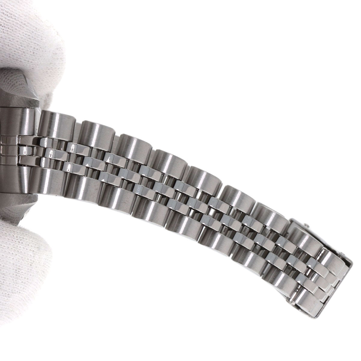 ROLEX ロレックス 79174NG デイトジャスト 10P ダイヤモンド 腕時計 SS レディース 中古