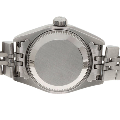 ROLEX ロレックス 69174NG デイトジャスト 10P ダイヤモンド 腕時計 SS レディース 中古