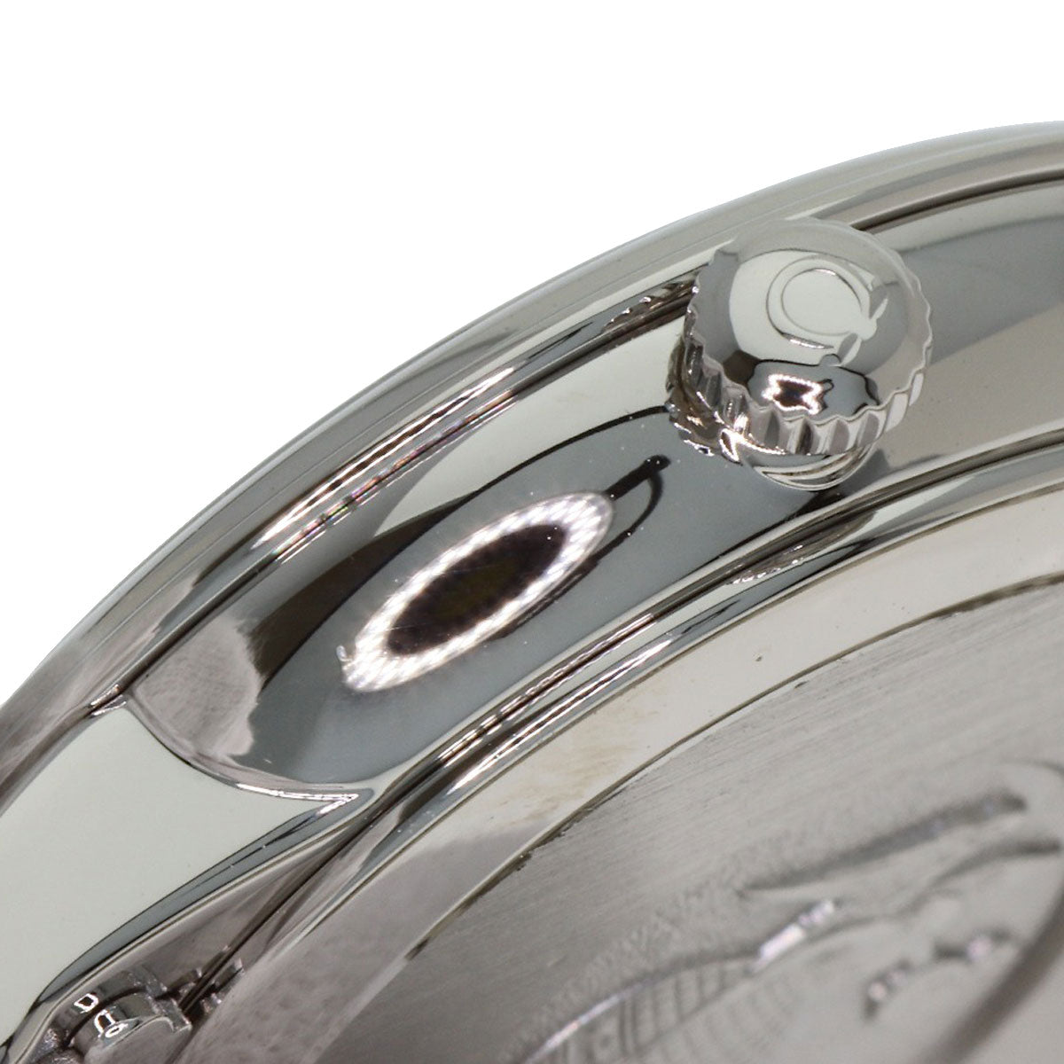 OMEGA オメガ 424.10.27.60.55.001 デビル プレステージ 6P ダイヤモンド 腕時計 SS レディース 中古