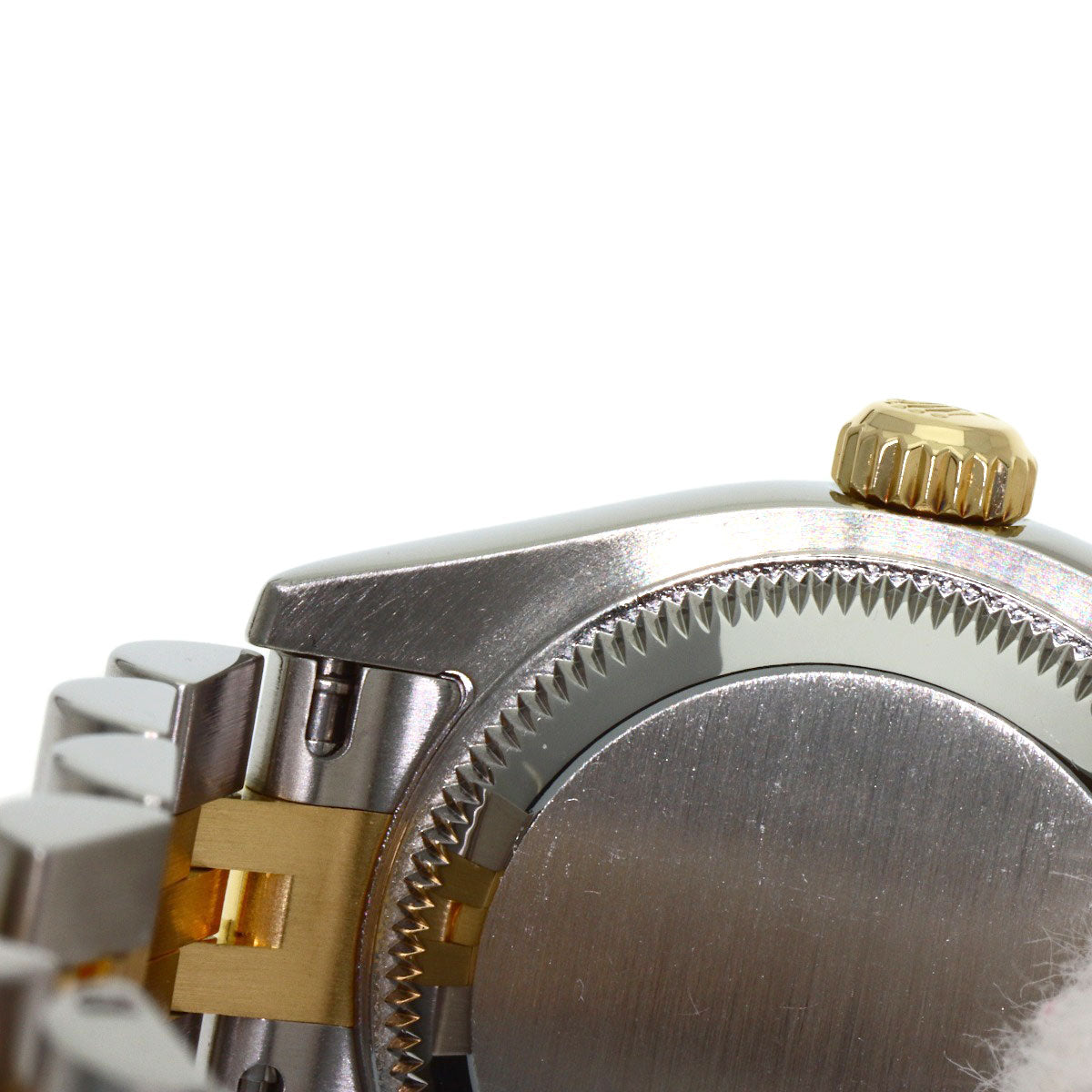 ROLEX ロレックス 179173NG デイトジャスト 10P ダイヤモンド 腕時計 SS レディース 中古