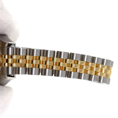 ROLEX ロレックス 179173NG デイトジャスト 10P ダイヤモンド 腕時計 SS レディース 中古