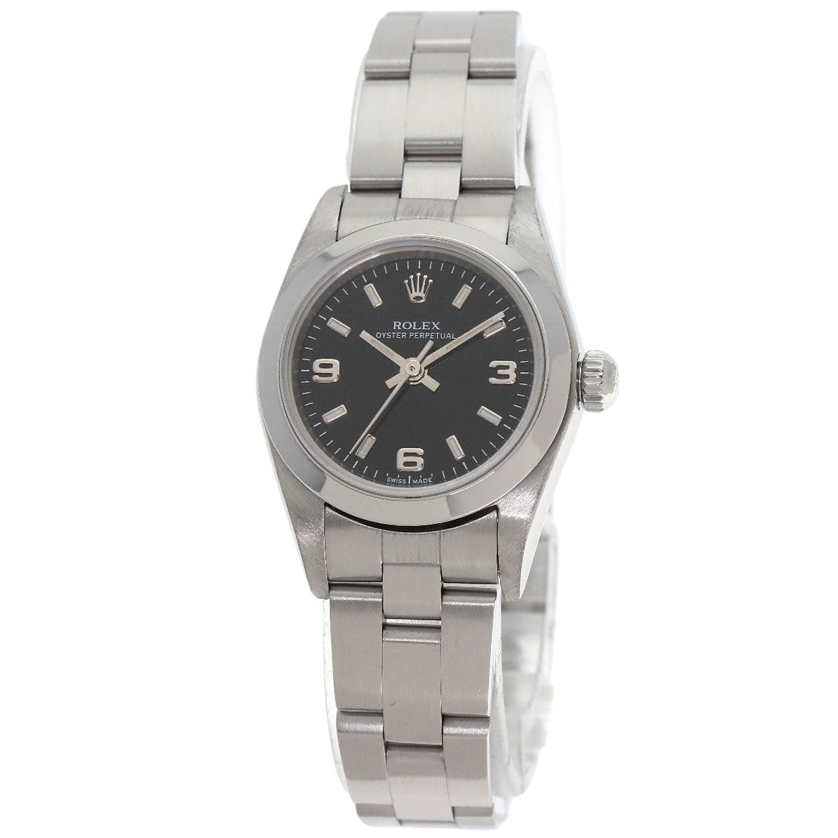 ROLEX ロレックス 76080 オイスターパーペチュアル 腕時計 SS レディース 中古