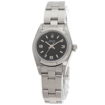 ROLEX ロレックス 76080 オイスターパーペチュアル 腕時計 SS レディース 中古