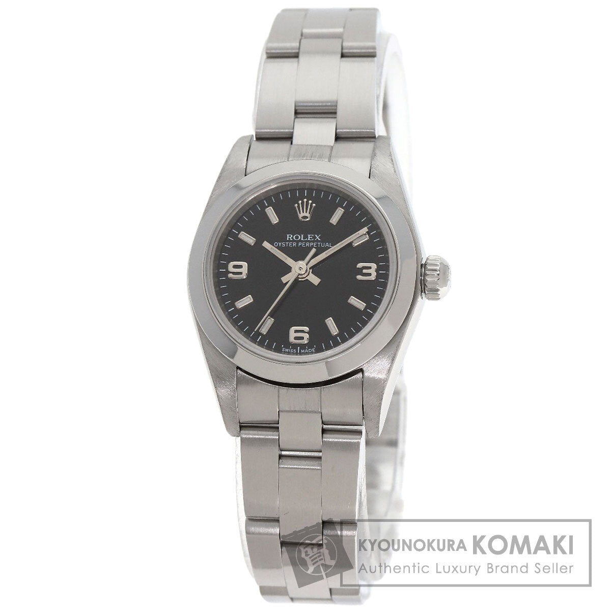 ROLEX ロレックス 76080 オイスターパーペチュアル 腕時計 SS レディース 中古