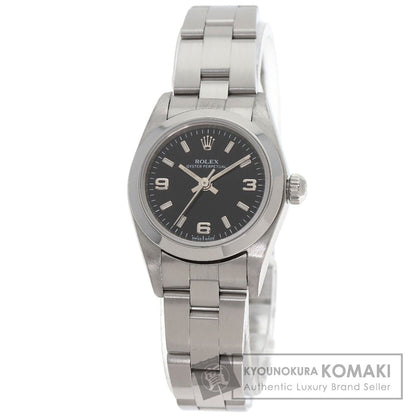 ROLEX ロレックス 76080 オイスターパーペチュアル 腕時計 SS レディース 中古
