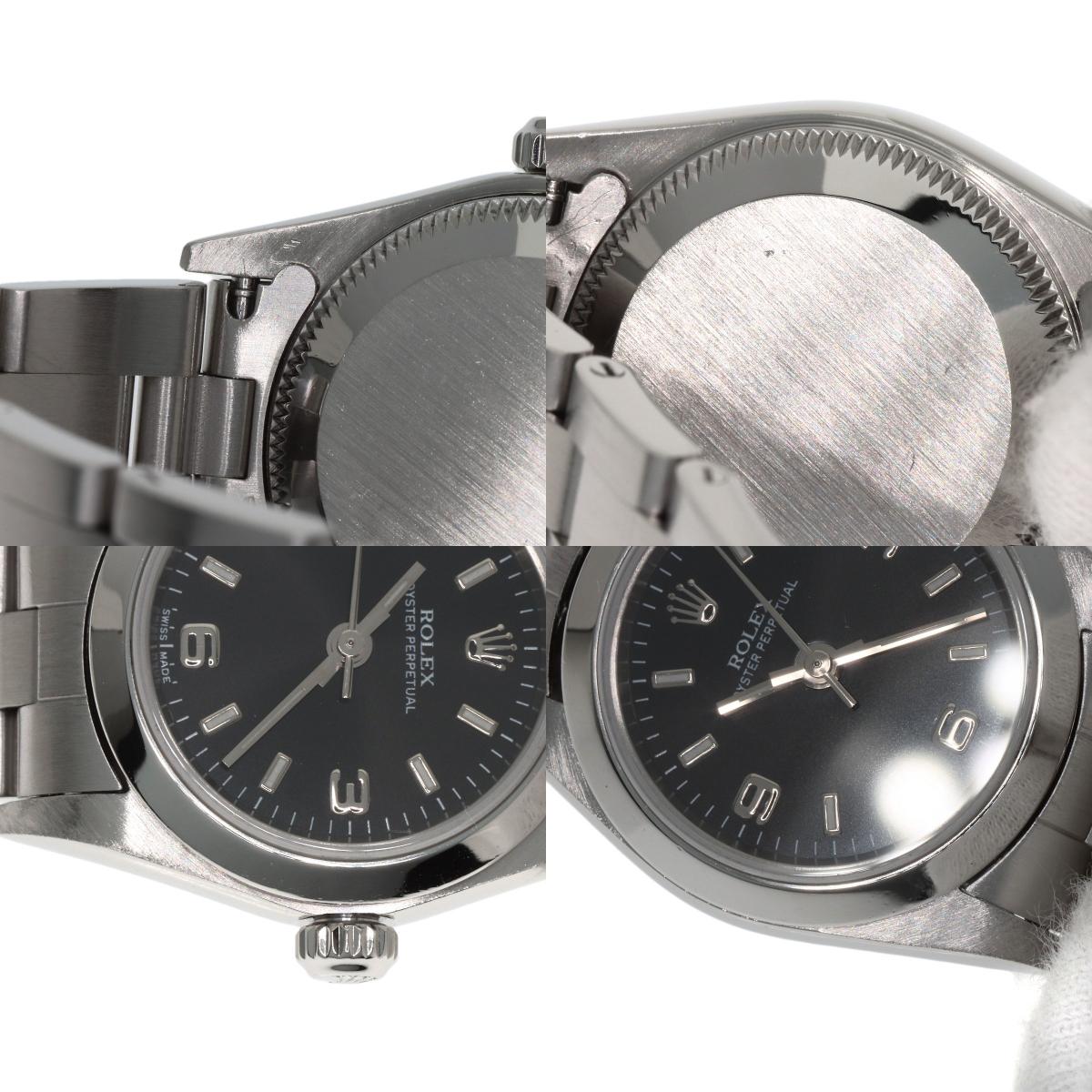 ROLEX ロレックス 76080 オイスターパーペチュアル 腕時計 SS レディース 中古